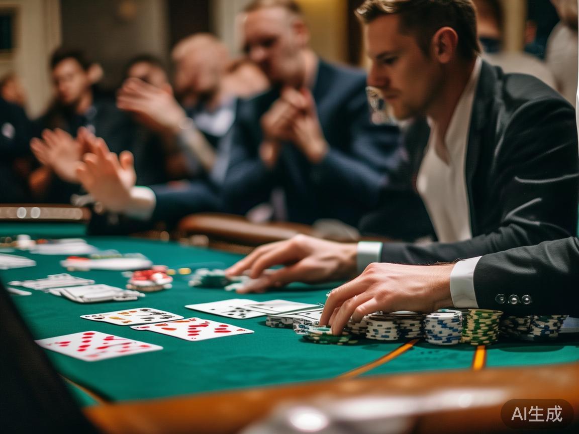 例如，一位玩家在数次激烈的对局中，通过巧妙的牌局布